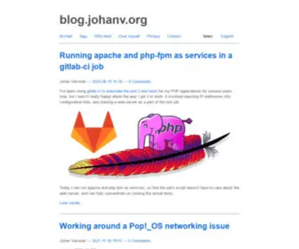 Johanv.org(Blog) Screenshot