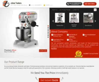 Johartraders.com(Johar Traders) Screenshot
