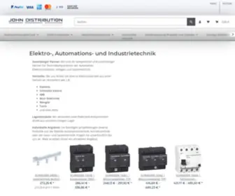 John-Distribution.com(Industrie, Automation, Elektronik) Screenshot