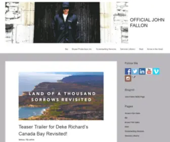 John-Fallon.com(Bruise Productions Inc) Screenshot