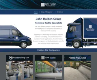 John-Holden.com(Coated Fabrics) Screenshot