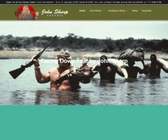 John-Sharp-Safaris.com(John Sharp Safaris) Screenshot