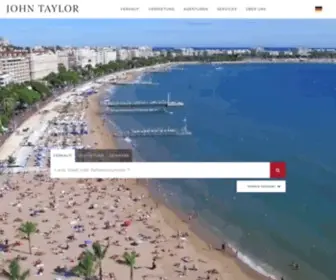 John-Taylor.de(Luxusimmobilien im Frankreich) Screenshot
