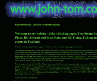 John-TOM.com(John-Tom Engine and Model Plans) Screenshot