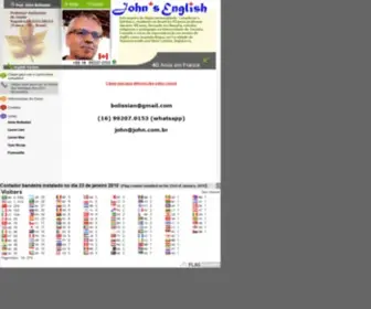 John.com.br(John's English John Bolissian Franca SP Sao Paulo ESL EFL Brazil Brasil ingles estudo school idiomas languages translation traducoes) Screenshot