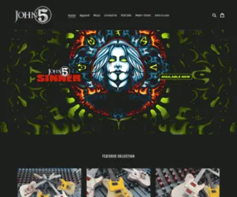 John5Store.com(Official John 5 Store) Screenshot