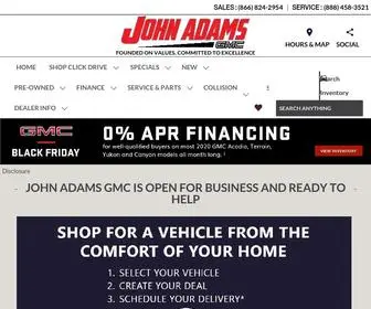 Johnadamsgmc.com(John Adams GMC in Rexburg) Screenshot