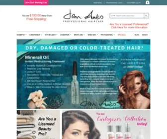 Johnamico.com(John Amico Professional Haircare Products Since 1962) Screenshot