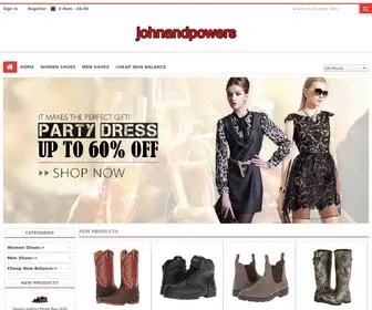 Johnandpowers.com(Cross Country) Screenshot