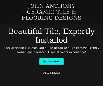 Johnanthonyceramictile.com(Tile Installation) Screenshot