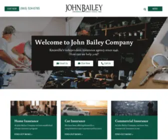Johnbaileyco.com(Farragut Knoxville East TN Insurance) Screenshot