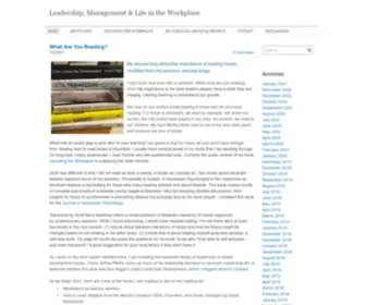 JohnballardpHD.com(Leadership, Management & Life in the Workplace) Screenshot