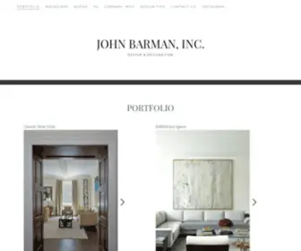 Johnbarman.com(DESIGN & DECORATION) Screenshot