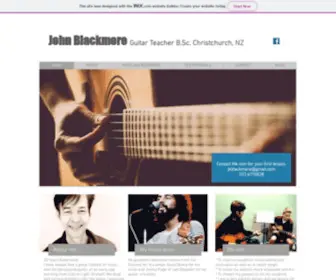 Johnblackmoreguitar.com(Guitar Lessons) Screenshot