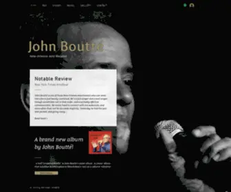 Johnboutte.com(HOME) Screenshot