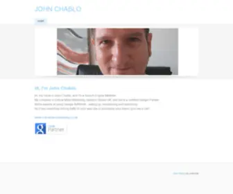 Johnchablo.com(JOHN CHABLO) Screenshot