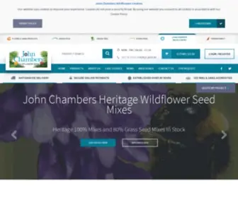 Johnchamberswildflowers.co.uk(John Chambers Wildflower Seed) Screenshot