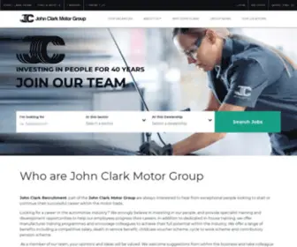 Johnclarkrecruitment.co.uk(Careers in the Automotive & Motor Trade Sector at John Clark Motor Group) Screenshot