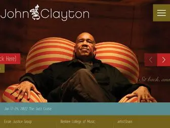 Johnclaytonjazz.com(John Clayton Jazz) Screenshot