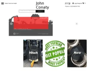 Johnconaty.com(Online Global Agricultural Parts Store) Screenshot
