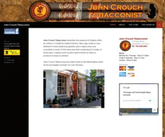 Johncrouchtobacco.com(Tobacco) Screenshot