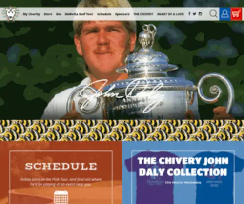 Johndaly.com(John Daly) Screenshot