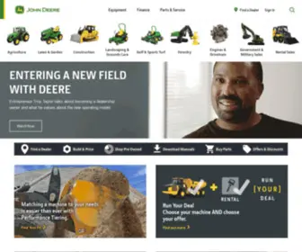 Johndeere.net(John Deere US) Screenshot