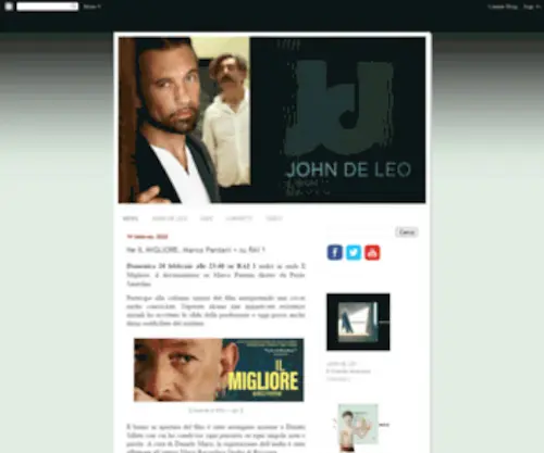 Johndeleo.net(John De Leo) Screenshot