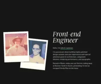 Johndjameson.com(John D) Screenshot