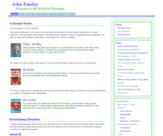 Johnemsley.com(John Emsley) Screenshot