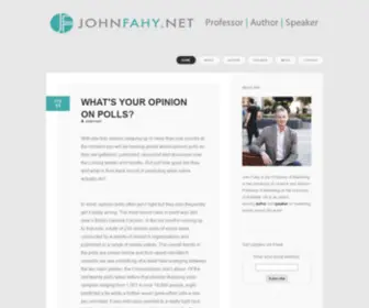 Johnfahy.net(John Fahy) Screenshot