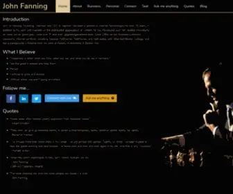 Johnfanning.com(John Fanning) Screenshot