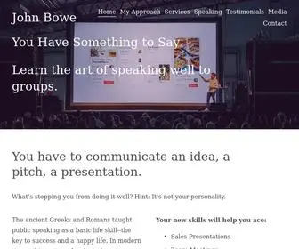 Johnfbowe.com(John Bowe) Screenshot