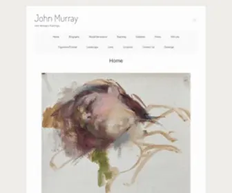 Johnfrancismurray.com(John Murray's Paintings) Screenshot