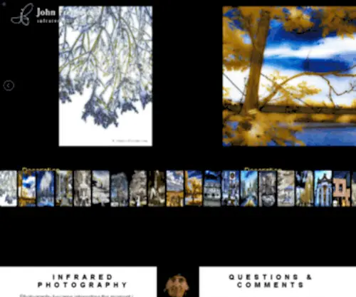 Johnfredericks.com(Infrared Photography by John Fredericks) Screenshot