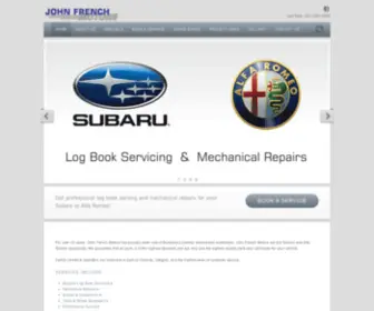 Johnfrenchmotors.com(For over 40 years John French Motors have been servicing Brisbane) Screenshot