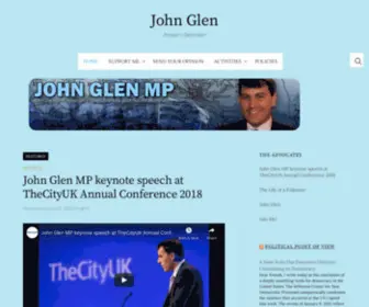 Johnglenmp.com(John Glen) Screenshot