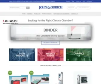 Johngodrich.co.uk(John Godrich) Screenshot