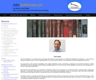 Johngoldhamer.com(Hammer out any Problem) Screenshot