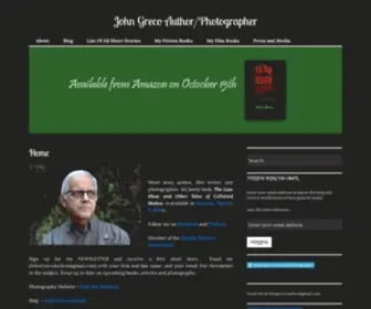 Johngrecoauthor.com(John Greco Author/Photographer) Screenshot