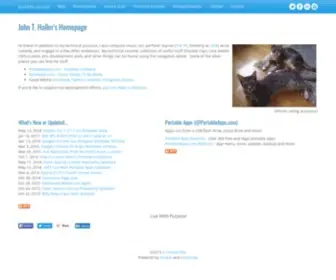Johnhaller.com(John T) Screenshot
