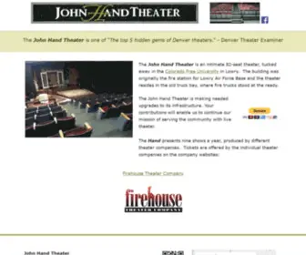 Johnhandtheater.com(The John Hand Theater) Screenshot