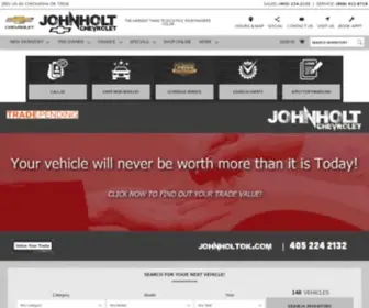 Johnholtok.com Screenshot
