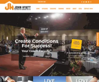 Johnhyatt.com(Your Coach For Life) Screenshot