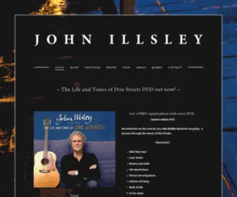 Johnillsley.com(Dire Straits) Screenshot