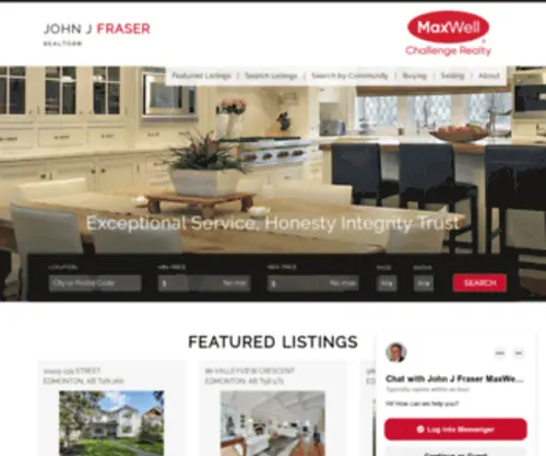 JohnjFraser.com(John J Fraser REALTOR® John J Fraser REALTOR®) Screenshot