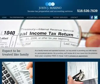 JohnjMarinotax.com(John J) Screenshot