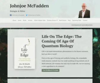 JohnjoemcFadden.co.uk(Johnjoe Mcfadden) Screenshot