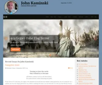 Johnkaminski.org(John Kaminski) Screenshot