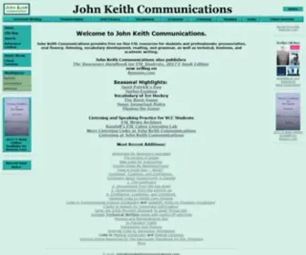 Johnkeithcommunications.com(John Keith Communications) Screenshot